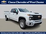 New 2024 Chevrolet Silverado 3500 Work Truck Crew Cab 4WD, 8' 2" Reading Classic II Steel Service Truck for sale #RF459201 - photo 1