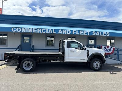 New 2024 Ford F-550 XL Regular Cab 4x4, Flatbed Truck for sale #00A31551 - photo 1