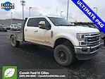 Used 2020 Ford F-350 Lariat Crew Cab 4x4, Flatbed Truck for sale #6C52549 - photo 1