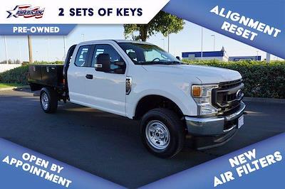 Used 2020 Ford F-250 XL Super Cab 4x4, Flatbed Truck for sale #P21397 - photo 1