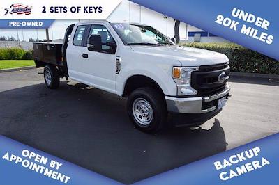 Used 2020 Ford F-250 XL Super Cab 4x4, Flatbed Truck for sale #P21398 - photo 1