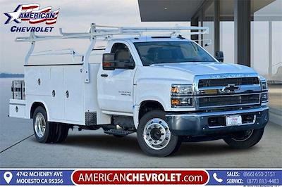 New 2023 Chevrolet Silverado 5500 Work Truck Regular Cab RWD, Combo Body for sale #T231520 - photo 1