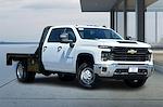 New 2024 Chevrolet Silverado 3500 Work Truck Crew Cab 4WD, Bedrock Diamond Series Flatbed Truck for sale #T241064 - photo 3