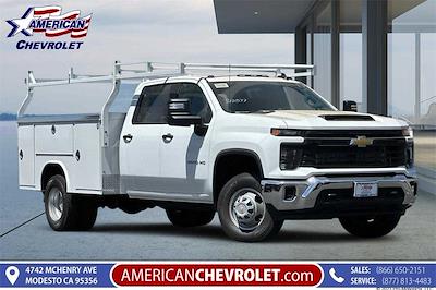 New 2024 Chevrolet Silverado 3500 Work Truck Crew Cab 4WD, 9' Royal Truck Body Service Body Service Truck for sale #T241083 - photo 1