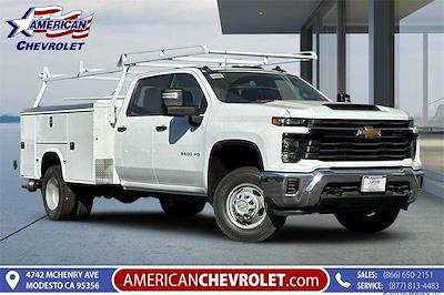 New 2024 Chevrolet Silverado 3500 Work Truck Crew Cab RWD, 9' Knapheide Steel Service Body Service Truck for sale #T241130 - photo 1