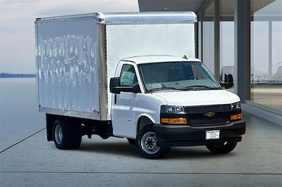 2024 Chevrolet Express 3500 Regular Cab DRW RWD, Delta Stag Box Truck for sale #T241133 - photo 2