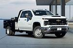 New 2024 Chevrolet Silverado 3500 Work Truck Crew Cab 4WD, Flatbed Truck for sale #T241386 - photo 4