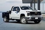 New 2024 Chevrolet Silverado 3500 Work Truck Crew Cab 4WD, Flatbed Truck for sale #T241386 - photo 2