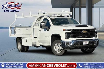 New 2024 Chevrolet Silverado 3500 Work Truck Regular Cab RWD, Contractor Truck for sale #T24621 - photo 1