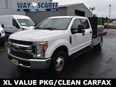 2017 Ford F-350 Crew Cab DRW 4x2, Flatbed Truck for sale #C24901 - photo 1