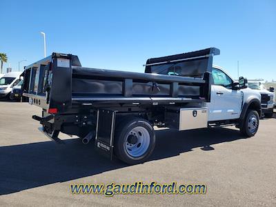 2023 Ford F-550 Regular Cab DRW 4x4, Rugby Eliminator LP Steel Dump Truck for sale #23T2372 - photo 2