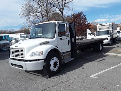 Used 2018 Freightliner M2 106 Conventional Cab 4x2, Flatbed Truck for sale #680623 - photo 1