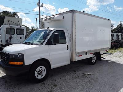 Used 2019 GMC Savana 3500 4x2, Refrigerated Body for sale #247529 - photo 1