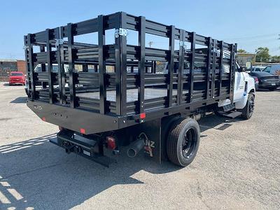 New 2024 Chevrolet Silverado 4500 Work Truck Regular Cab 2WD, 12' Bedrock Limestone Series Stake Bed for sale #M240522 - photo 2