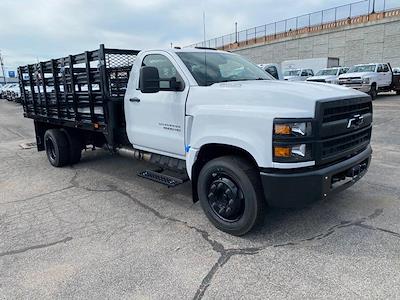 2024 Chevrolet Silverado 5500 Regular Cab DRW 2WD, Bedrock Limestone Series Stake Bed for sale #M240523 - photo 1