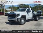 New 2024 GMC Sierra 3500 Pro Regular Cab RWD, 9' 4" CM Truck Beds RD Model Flatbed Truck for sale #F4340796 - photo 3