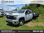 New 2024 Chevrolet Silverado 3500 Work Truck Crew Cab 4WD, Flatbed Truck for sale #F4141382 - photo 1