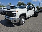 New 2024 Chevrolet Silverado 3500 Work Truck Crew Cab 4WD, Flatbed Truck for sale #F4141388 - photo 1