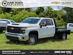 New 2024 Chevrolet Silverado 3500 Work Truck Crew Cab 4WD, Flatbed Truck for sale #F4141401 - photo 1