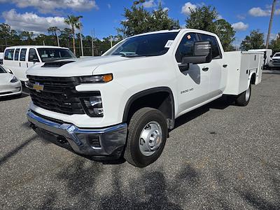 New 2024 Chevrolet Silverado 3500 Work Truck Crew Cab 4WD, 8' 11" Knapheide Steel Service Body Service Truck for sale #F4141814 - photo 1