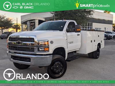 Used 2021 Chevrolet Silverado 5500 Work Truck Regular Cab 4x4, 11' Knapheide Steel Service Body Service Truck for sale #F4120127A - photo 1