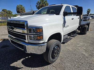 New 2024 Chevrolet Silverado 6500 Work Truck Crew Cab 4WD, Flatbed Truck for sale #M4141229 - photo 1