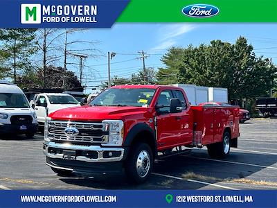 New 2024 Ford F-550 XLT Super Cab 4WD, 11' Reading Classic II Steel Service Truck for sale #FN5608 - photo 1