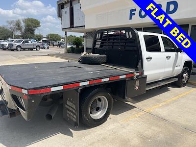 2019 Chevrolet Silverado 3500 Crew 4x4, Flatbed Truck #TKF181892 - photo 2