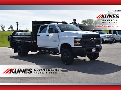 New 2023 Chevrolet Silverado 6500 Work Truck Crew Cab 4x4, 12' 5" Rugby Dump Truck for sale #02T1274 - photo 1