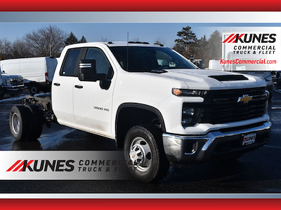 New 2024 Chevrolet Silverado 3500 Work Truck Double Cab 4x4, Cab Chassis for sale #02T1313 - photo 1