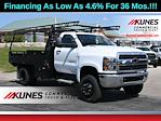 New 2024 Chevrolet Silverado 5500 Work Truck Regular Cab 4x4, 11' 6" Blue Ridge Manufacturing Contractor Body Contractor Truck for sale #02T1417 - photo 1