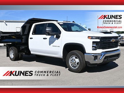 New 2024 Chevrolet Silverado 3500 Work Truck Crew Cab 4x4, 9' 6" Knapheide Drop Side Dump Truck for sale #02T1659 - photo 1