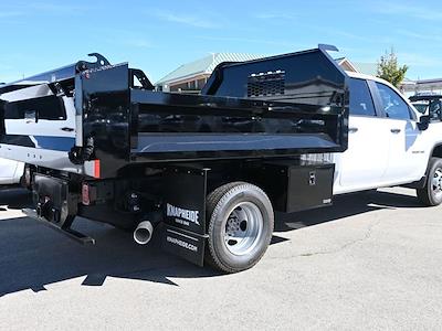 New 2024 Chevrolet Silverado 3500 Work Truck Crew Cab 4x4, 9' 6" Knapheide Drop Side Dump Truck for sale #02T1659 - photo 2