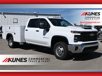 New 2024 Chevrolet Silverado 3500 Work Truck Crew Cab 4x4, 9' Monroe Truck Equipment ServicePRO™ Premier Service Truck for sale #02T1675 - photo 1