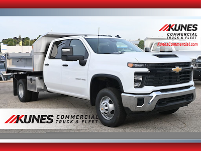 New 2024 Chevrolet Silverado 3500 Work Truck Crew Cab 4x4, 9' Monroe Truck Equipment Z-DumpPRO™ Dump Truck for sale #02T1731 - photo 1