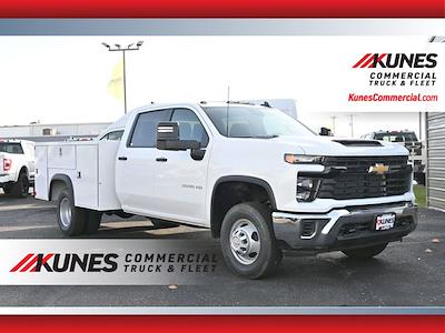 New 2024 Chevrolet Silverado 3500 Work Truck Crew Cab 4x4, 9' Monroe Truck Equipment ServicePRO™ Service Truck for sale #02T1823 - photo 1