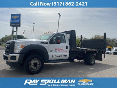 2016 Ford F-550 Regular Cab DRW RWD, Flatbed Truck for sale #T30571A - photo 1