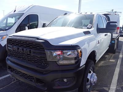 2023 Ram 3500 Crew Cab DRW 4x4, Flatbed Truck for sale #FD23155 - photo 1