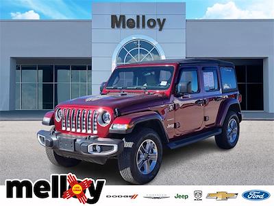 Used 2021 Jeep Wrangler Unlimited Sahara 4x4, SUV for sale #J24143AA - photo 1