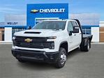 New 2025 Chevrolet Silverado 3500 Work Truck Crew Cab 4x4, Flatbed Truck for sale #FC25010 - photo 1