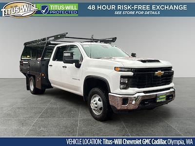 2024 Chevrolet Silverado 3500 Crew Cab 4WD, Blue Ridge Manufacturing ProContractor Body Contractor Truck for sale #41599 - photo 1