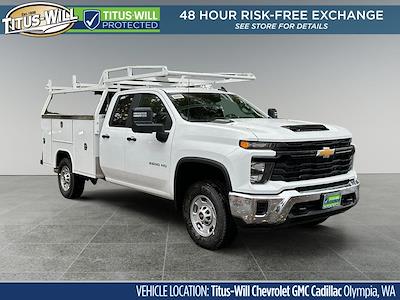 New 2025 Chevrolet Silverado 2500 Work Truck Double Cab 4WD, 8' 2" Harbor NeXtGen TradeMaster Service Truck for sale #41708 - photo 1