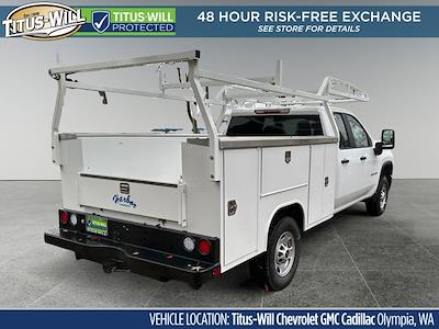 New 2025 Chevrolet Silverado 2500 Work Truck Double Cab 4WD, 8' 2" Harbor NeXtGen TradeMaster Service Truck for sale #41708 - photo 2