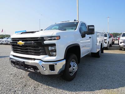 New 2024 Chevrolet Silverado 3500 Work Truck Regular Cab 4WD, Reading Classic II Steel Service Truck for sale #29015 - photo 1