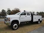 New 2024 Chevrolet Silverado 6500 Work Truck Crew Cab 4WD, 11' Knapheide KMT Mechanics Body for sale #29347 - photo 1