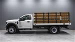 Used 2019 Ford F-550 XL Regular Cab 4x2, 12' Royal Truck Body Platform Body Stake Bed for sale #P07869 - photo 3