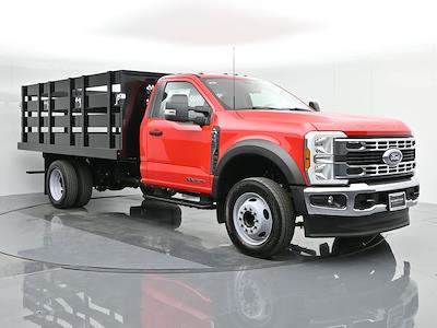 New 2024 Ford F-550 XL Regular Cab 4x2, 12' Harbor Black Boss Stake Bed for sale #MB241290 - photo 1