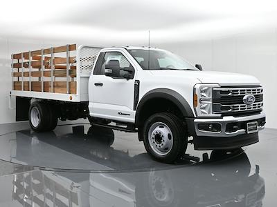2024 Ford F-550 Regular Cab DRW 4x2, Scelzi WFB Stake Bed for sale #MB241724 - photo 1