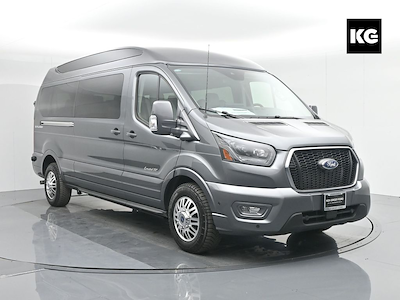 New 2024 Ford Transit 150 Base Low Roof AWD, Explorer Van 9 Passenger Conversion Passenger Van for sale #MB241916 - photo 1