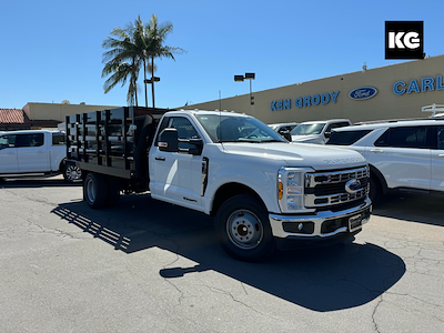 New 2024 Ford F-350 XL Regular Cab 4x2, Harbor Black Boss Stake Bed for sale #MB242686 - photo 1